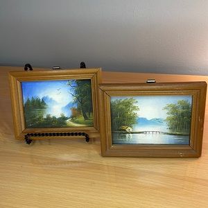 Two Original Miniature Paintings